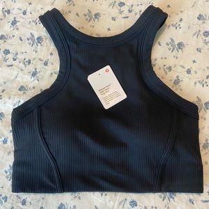Lululemon ribbed nulu yoga bra size 4! Never worn, still have the tag.